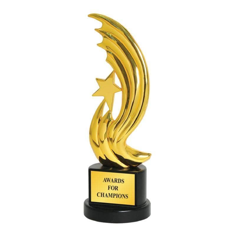 Metal Trophy 40003 Gold - Medal Supplier | Award Ribbon | Engravable ...